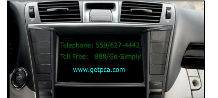 Telephone: 559/627-4442 Toll Free:   888/Go-Simply www.getpca.com